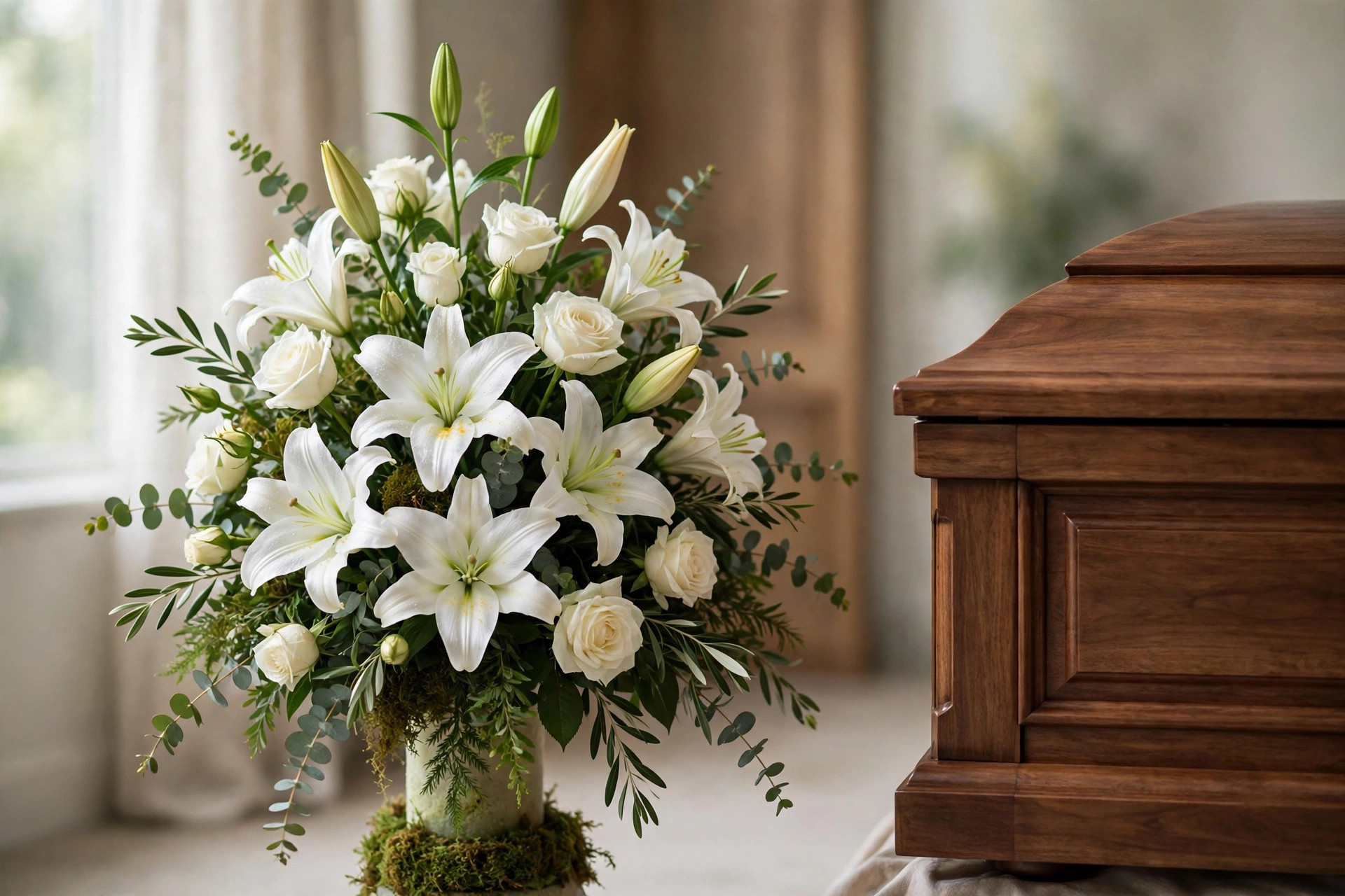 How much do funeral flowers cost?